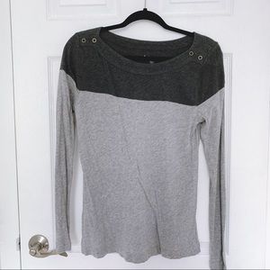 Women’s long sleeve tshirt.